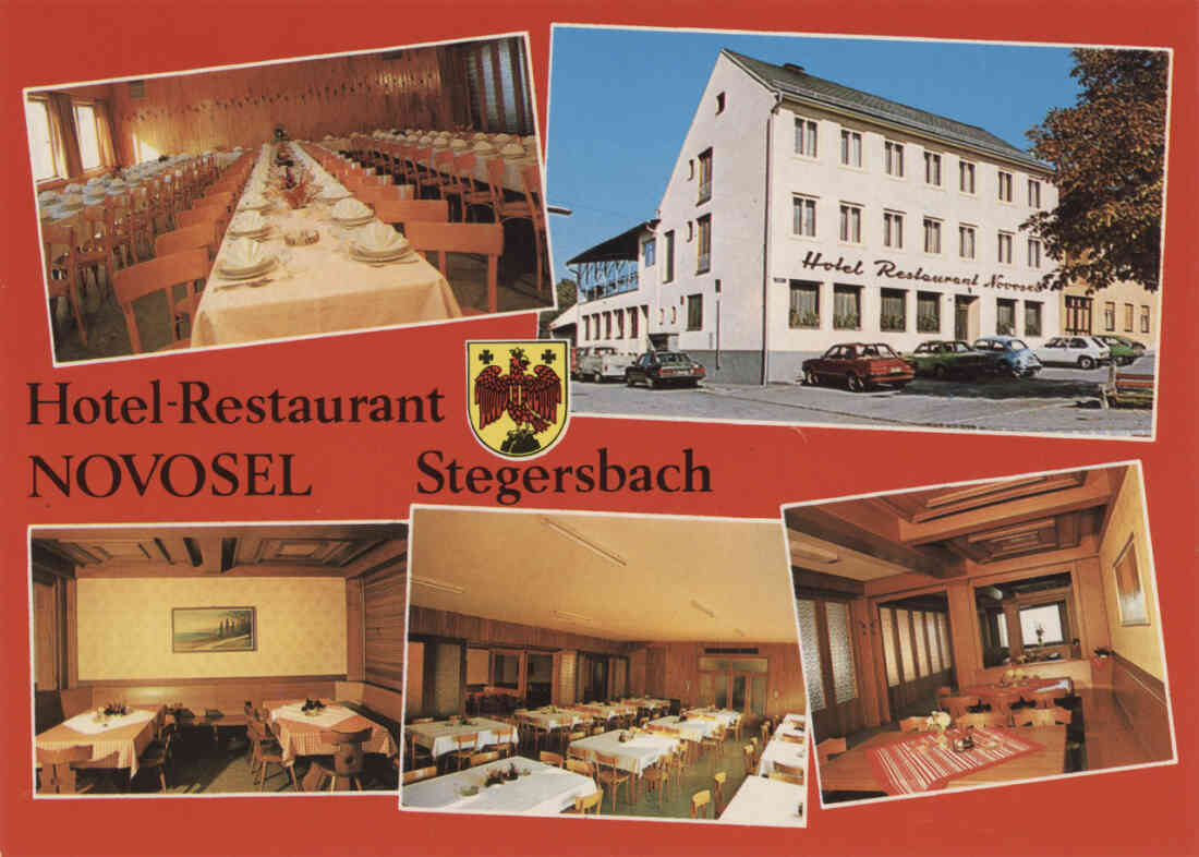 Hotel Restaurant Novosel am Ägidiplatz 6, Telefon 03326 2300, jetzt das Landhotel