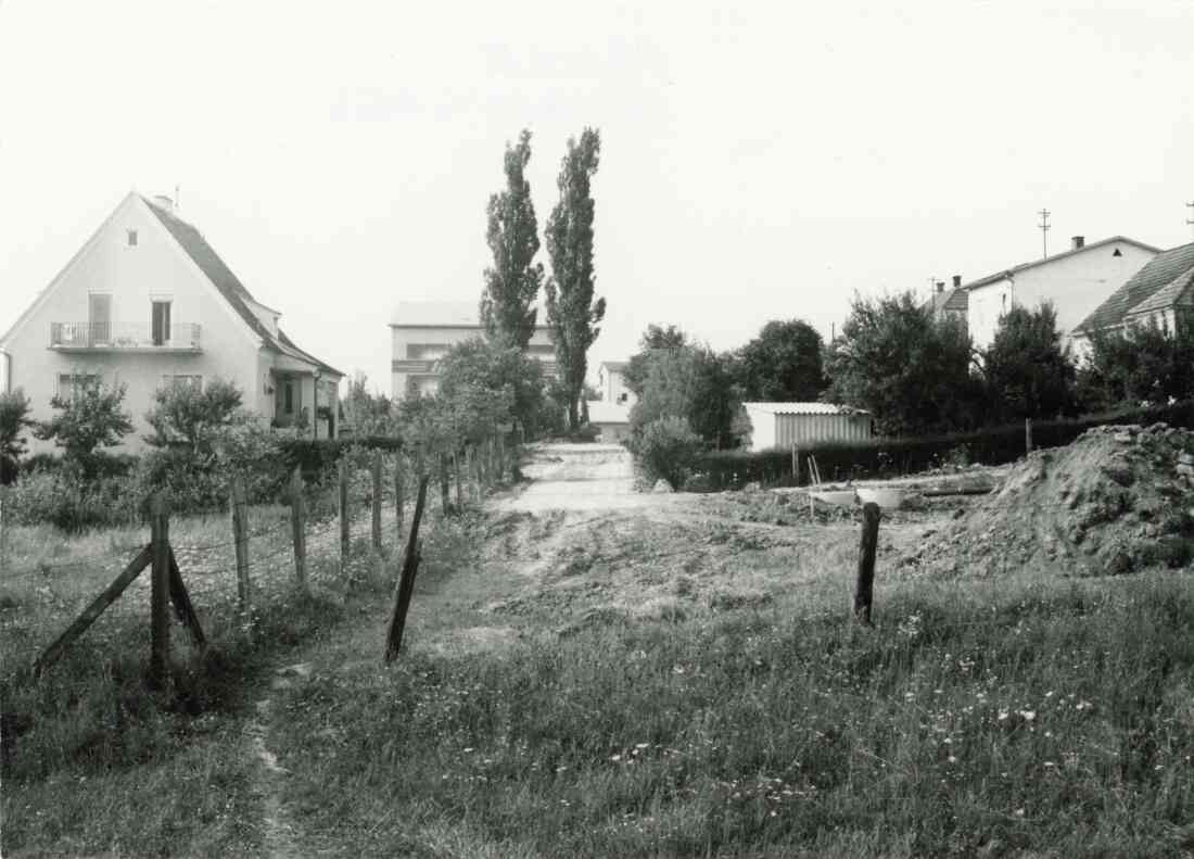 Obere Neubaugasse mit Elektrotherm am 28.07.1973