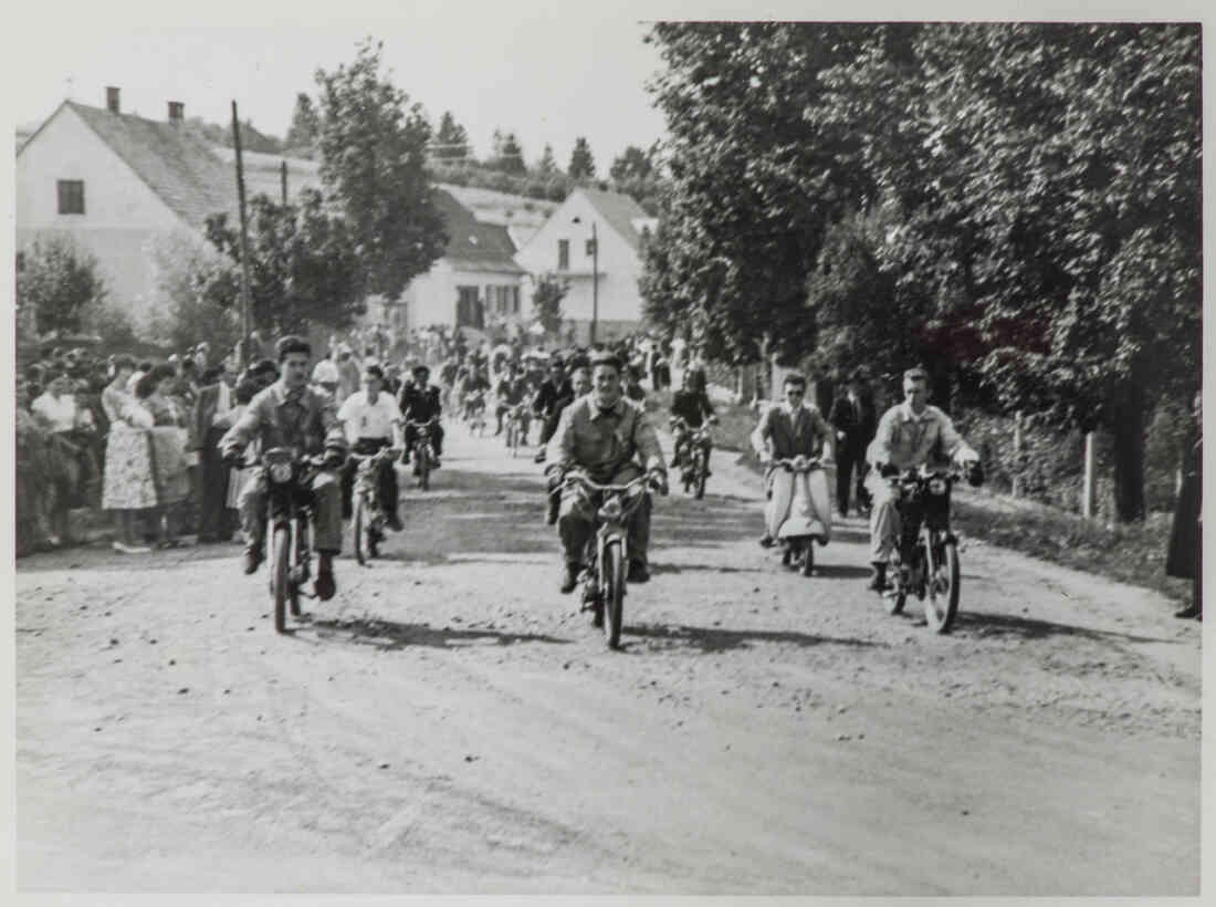 Volksfest mit Blumenkorso 18. August 1957