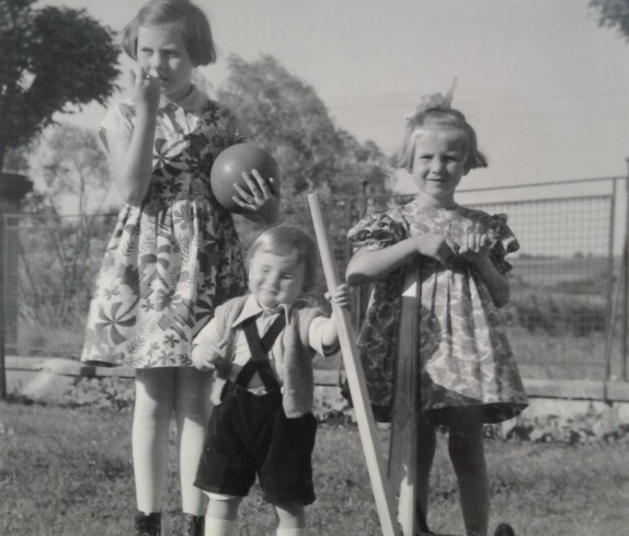 Helene, Norbert und Eva Prenner