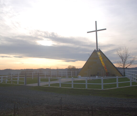 Renovierung der Kreuzkapelle im Jahr 2014