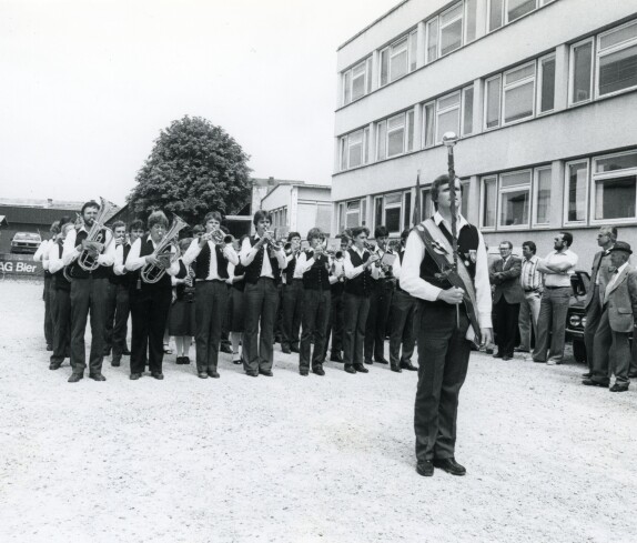 Musikverein Stegersbach, Platzkonzert bei der Hauptschule
