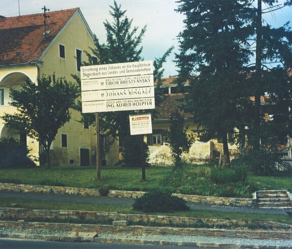Hauptschule Zubau am 07. Juli 1968