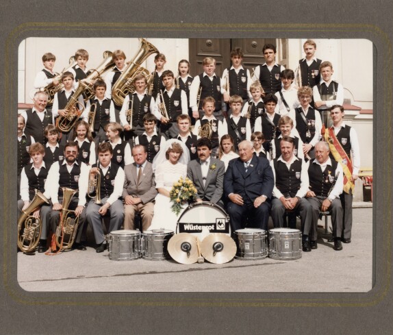 Musikverein Stegersbach, Hochzeit eines Musikerkollegen im Juni 1985