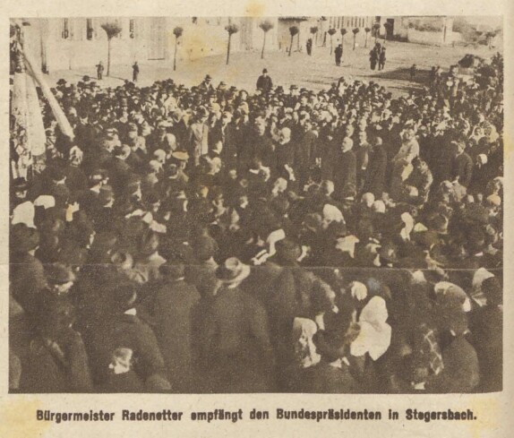 Bundespräsident Dr. Hainisch und Bundeskanzler Schober im Burgenland, Seite 7