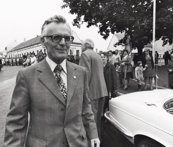 Landeshauptmann Theodor Kery auf Besuch in Stegersbach