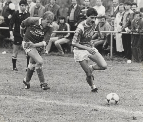 SV Stegersbach gegen den SV Sulz im Frühjahr 1984, Enstand 2:0