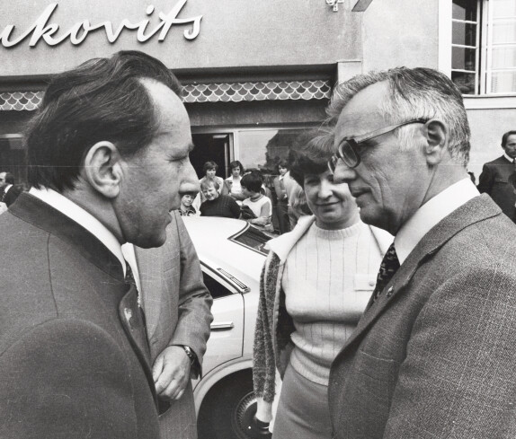 Landeshauptmann Theodor Kery auf Besuch in Stegersbach