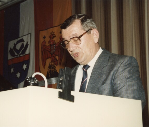 Rede beim Konzert der Musikschule Stegersbach