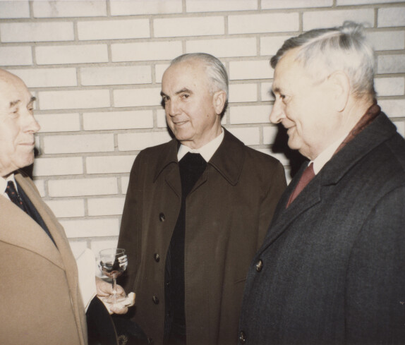 Eine Feier in der Taverne in der Heilig - Geist Kirche