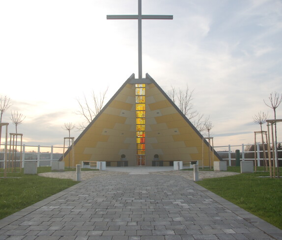 Renovierung der Kreuzkapelle im Jahr 2014