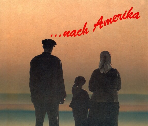 Austellungskatalog ...nach Amerika auf der Burg Güssing, Vorsderseite