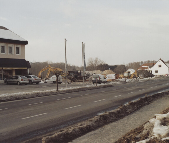 Bau des Penny Marktes in der Wienerstraße 25 - 27