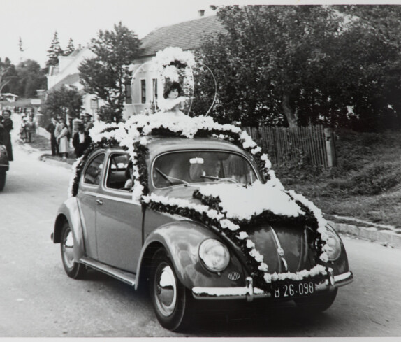 Volksfest mit Blumenkorso 18. August 1957
