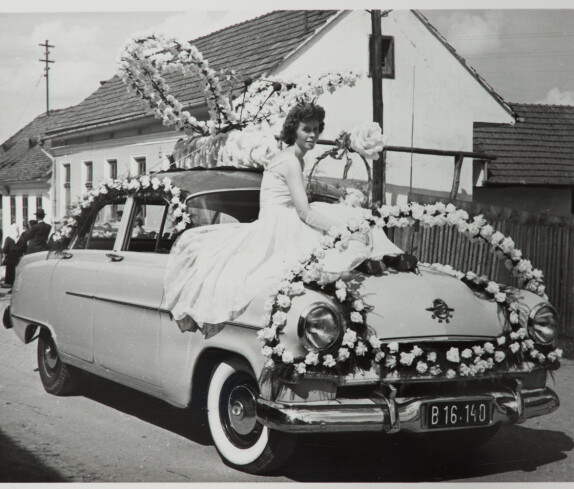 Volksfest mit Blumenkorso 18. August 1957