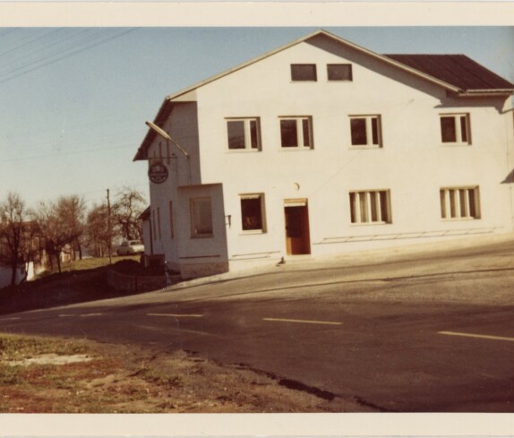 Bau des Gasthof Six in der Grazer Straße 75