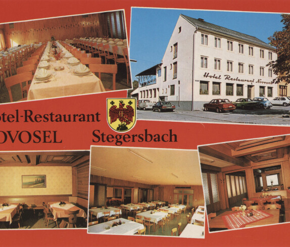 Hotel Restaurant Novosel am Ägidiplatz 6, Telefon 03326 2300, jetzt das Landhotel