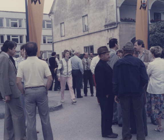 Wirtschaftsausstellung Stegersbach im Jahr 1985 und 1986 in der Hauptschule Stegersbach