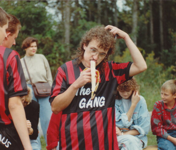 Fussballmatch zwischen The Gang und The Crew