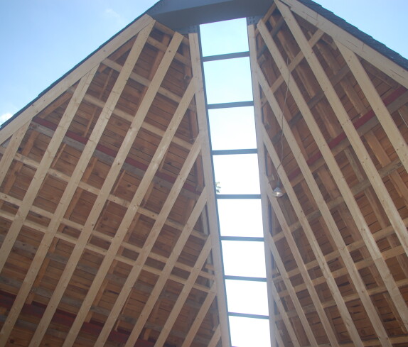 Renovierung der Kreuzkapelle im Jahr 2014