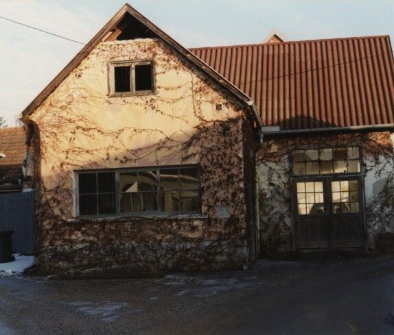 Ehemalige Schmiede Peischl, Hintergasse am 06. Jänner 1999