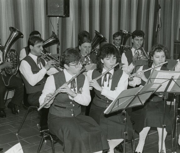 Musikverein Stegersbach, Frühjahrparade am 08.04.1988