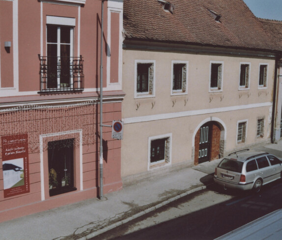 Herrengasse mit Creativbau und Röhrich Haus am 17.03.2010