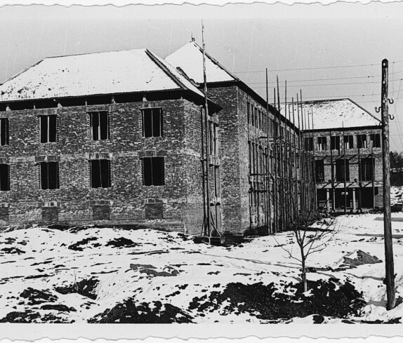 Neubau der Hauptschule 1952