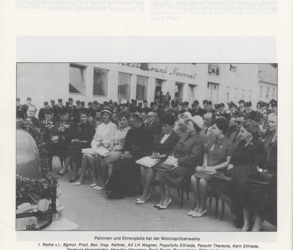Freiwillige Feuerwehr Stegersbach 100 Jahre 1879 - 1979 Broschüre Seite 50