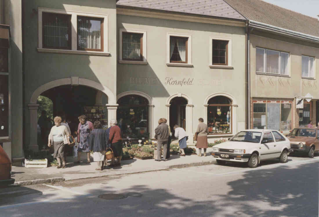 Gärtnerei und Blumengeschäft Walter Kornfeld am Hauptplatz 4