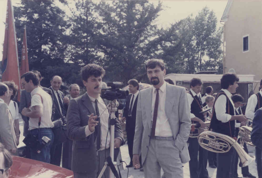 Wirtschaftsausstellung Stegersbach im Jahr 1985 und 1986 in der Hauptschule Stegersbach