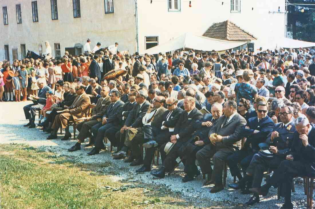 50 Jahre Hauptschule Stegersbach1970 Einweihungsfeier am 27. Juni 1970