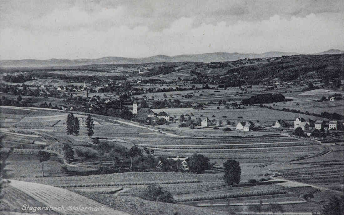 Stegersbach, Steiermark, Ortsansicht, Kirche, Volksschule