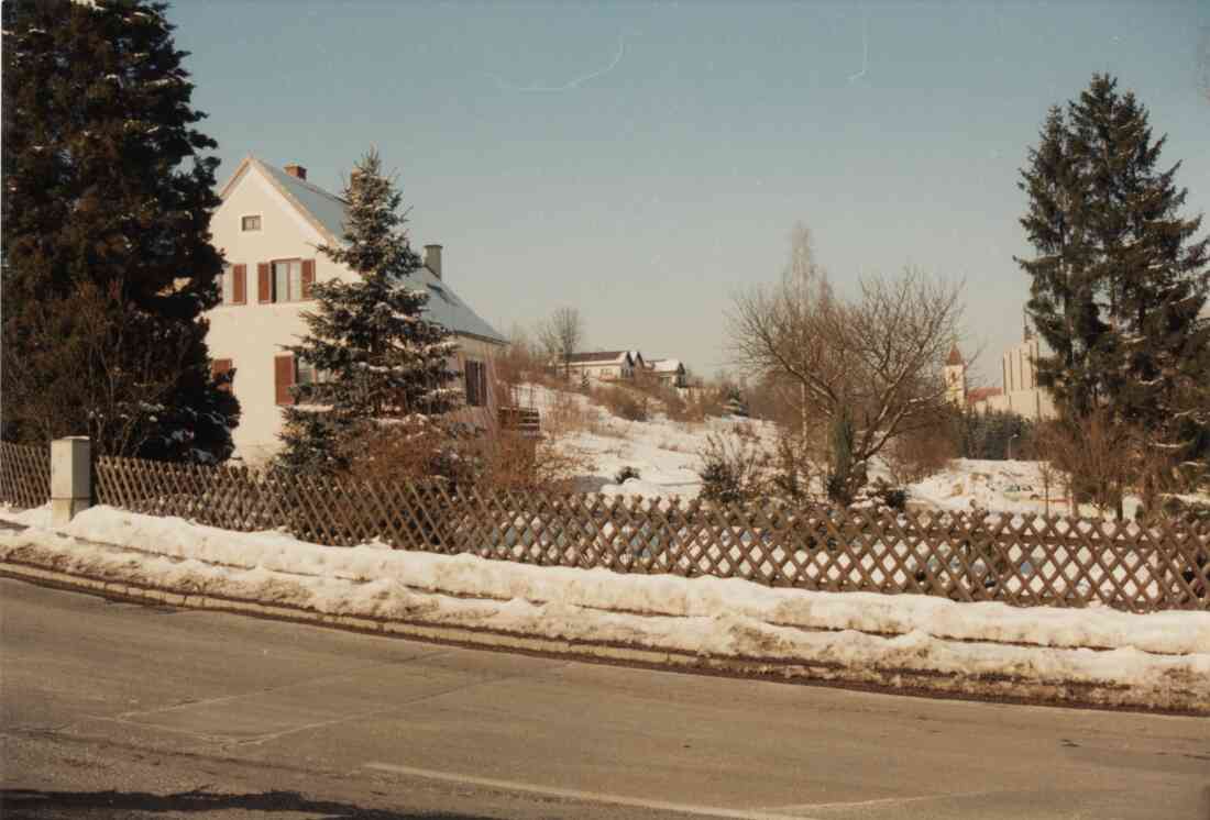 Grazer Straße, Hausnummer 38, Familie Oswald, Kirchenberg, die Ägidius Kirche, die Heilig Geist Kirche,  am 31.01.1996