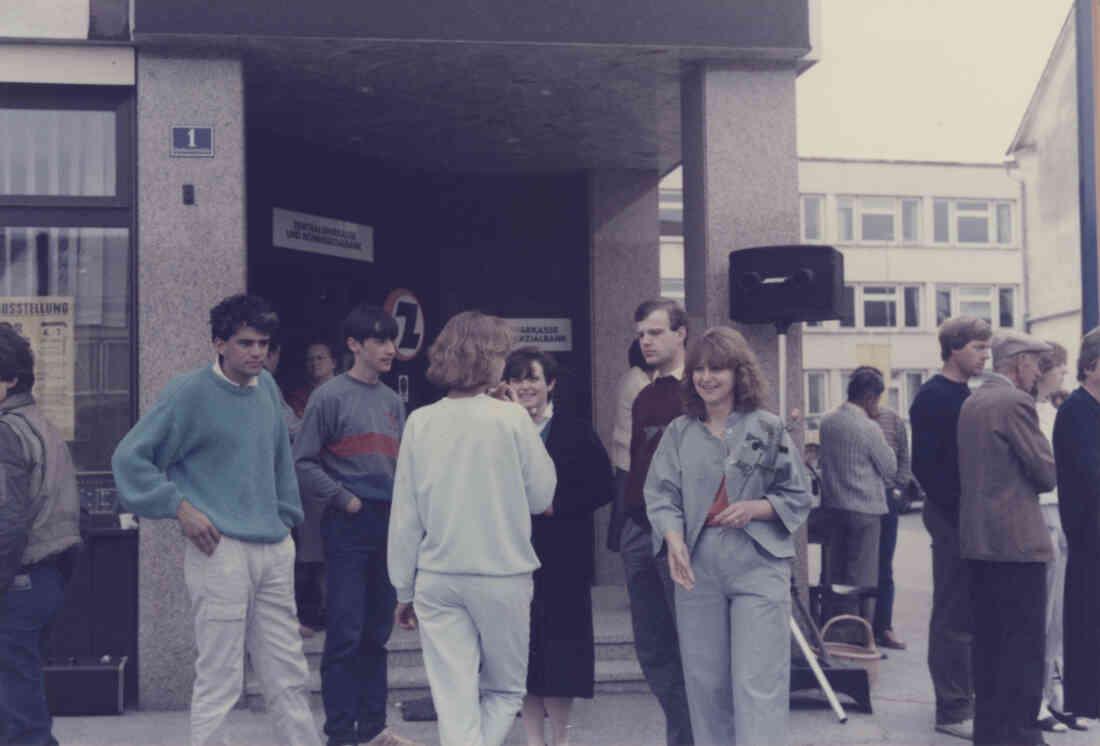 Wirtschaftsausstellung Stegersbach im Jahr 1985 und 1986 in der Hauptschule Stegersbach