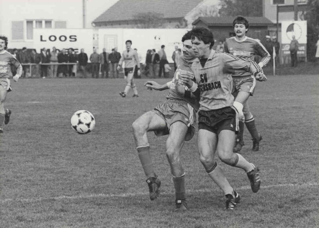 SV Stegersbach gegen den SV Ollersdorf im Herbst 1984, Enstand 0:2