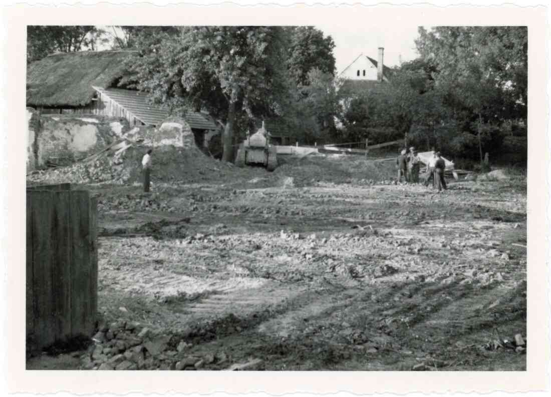 Neubau des Arbeitsamts im Jahr 1955 in der Vorstadt 3