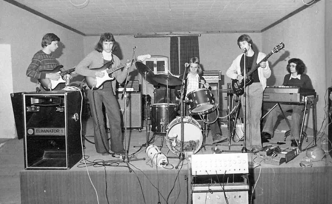 Opus eine Rockband, gegründet in Stegersbach im Jahr 1973