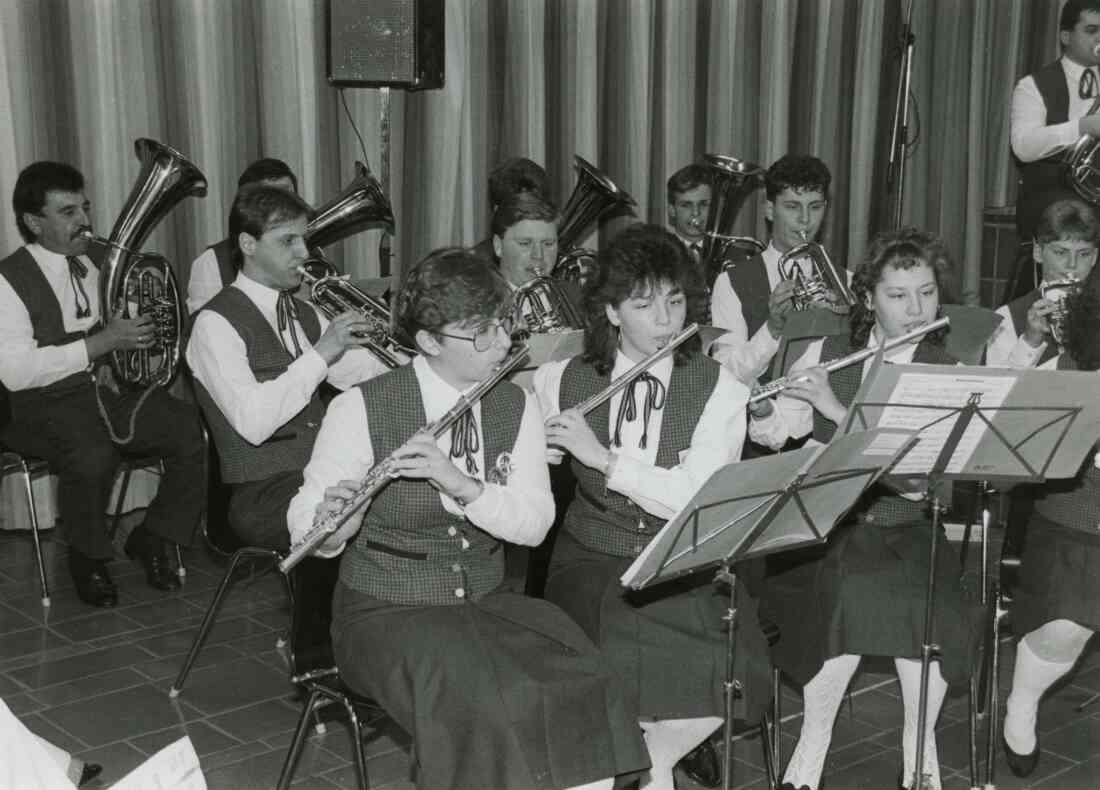 Musikverein Stegersbach, Frühjahrparade am 08.04.1988