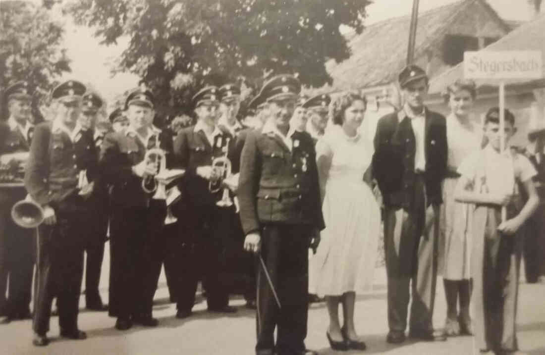 Musikverein Stegersbach 1956 Kapellmeister Karl Kapesky