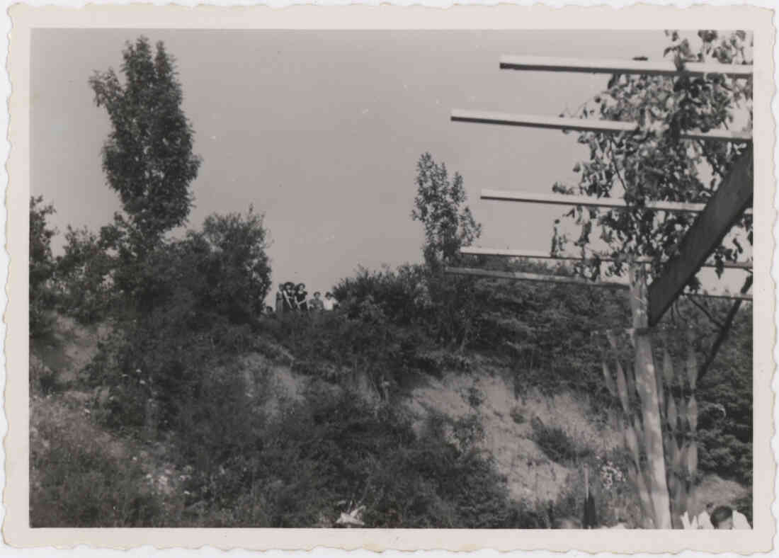 Badefest des Verschönerungsvereines Stegersbach am  13. Juli 1952, die Zaungäste