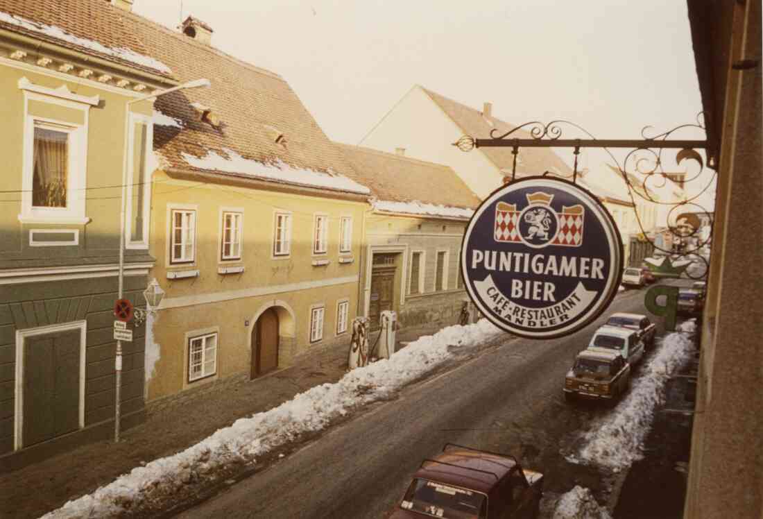 Herrengasse im Winter