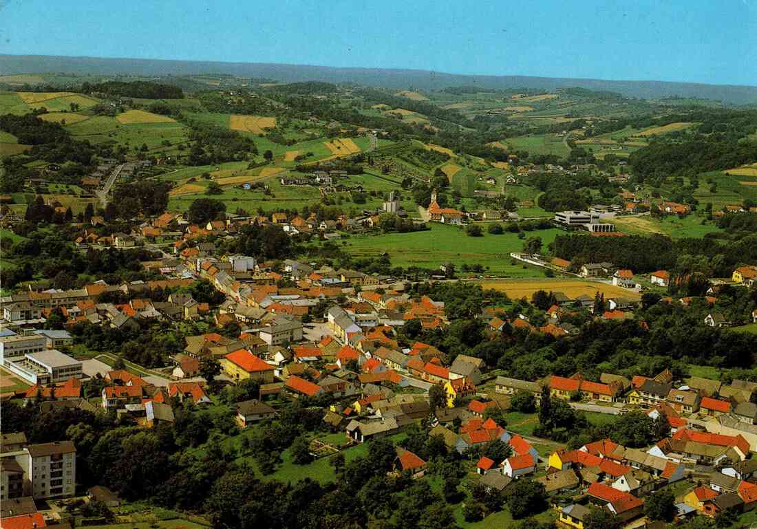 Stegersbach von Ost-Süd-Ost Ende der 1970er