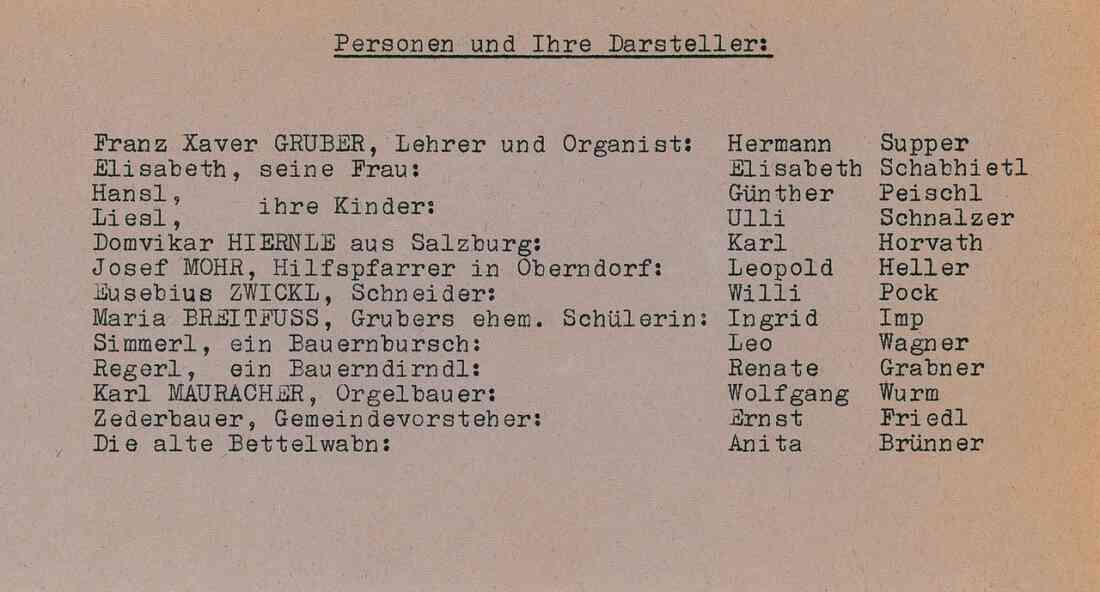 Katholische Jugend Theater "Das Weihnachtslied der ganzen Welt" im Dezember 1973