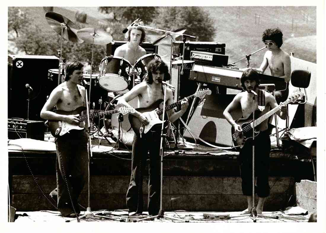 Opus eine Rockband, gegründet in Stegersbach im Jahr 1973 live in Gleisdorf 1976