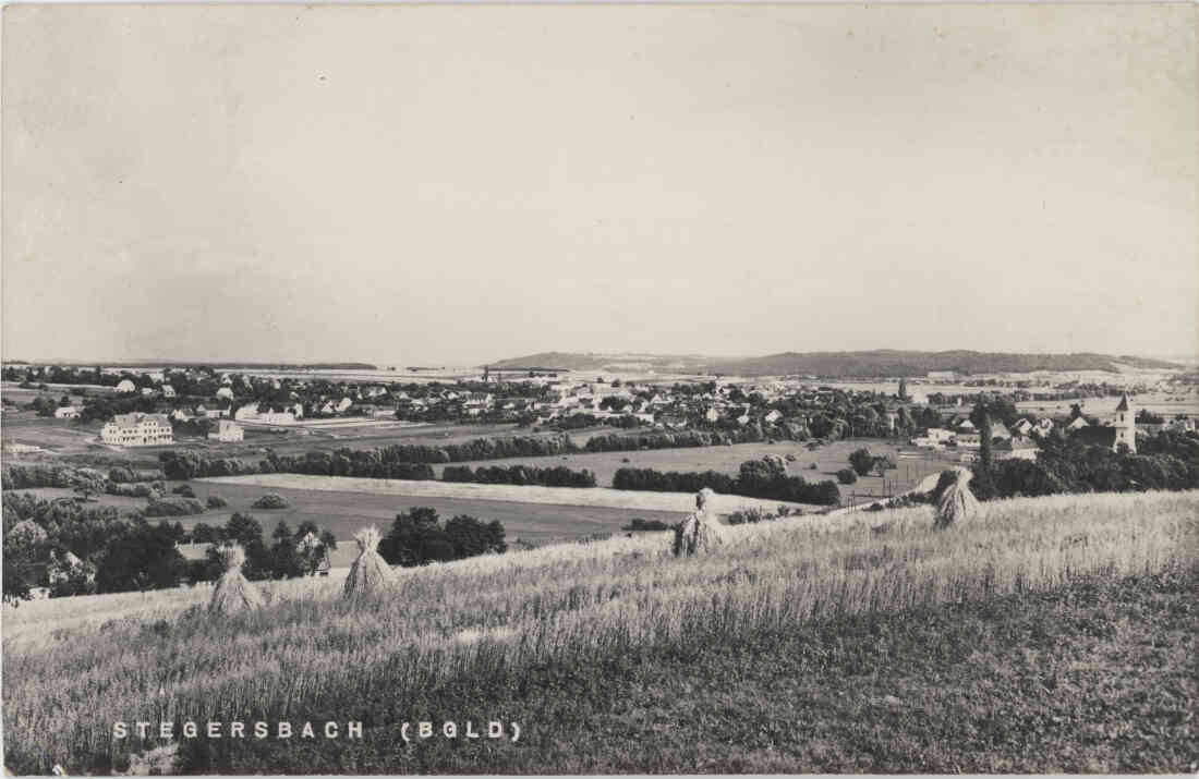 Stegersbach (Burgenland), Rundblick, Ortsansicht