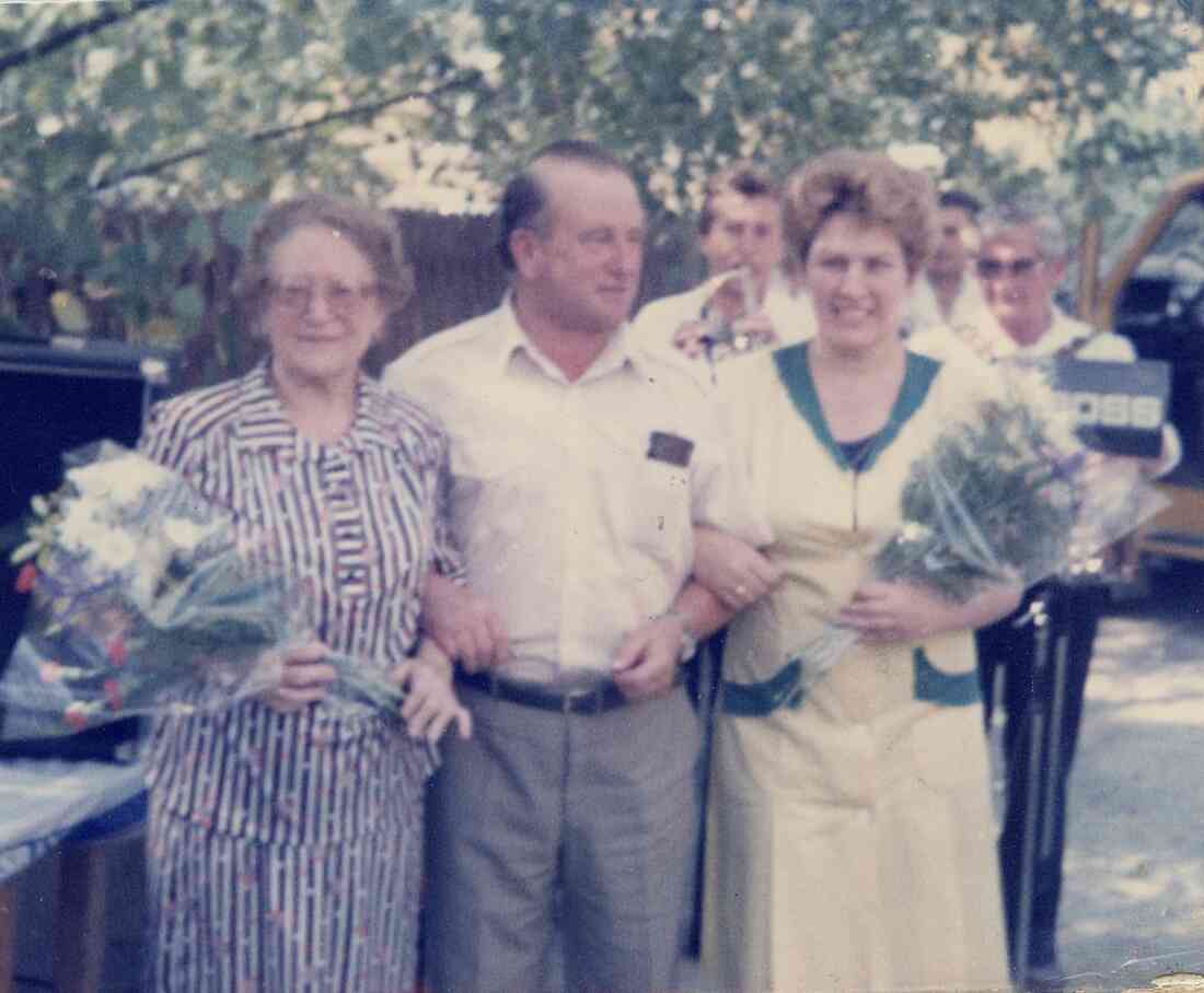 50 Jahre Feier des Kaufhaus Radnetter und ADEG Markt in der Hauptstraße 26 am 16. August 1985