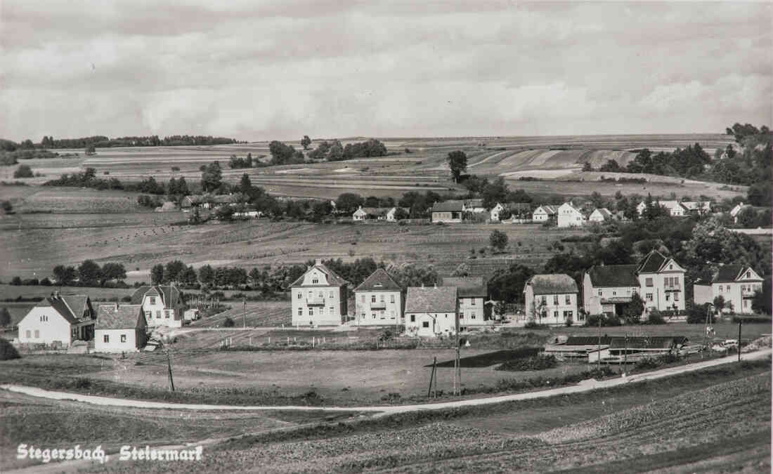 Stegersbach, Steiermark, Ortsansicht, Kirchengasse, Rauchfangkehrermeister Hartl