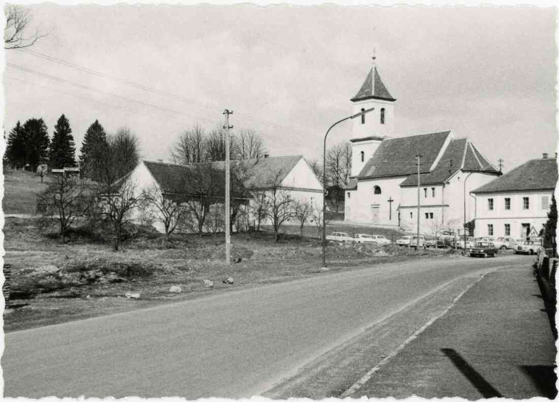 Alter Pfarrhof, Ägidius Kirche, Volksschule in der Kirchengasse