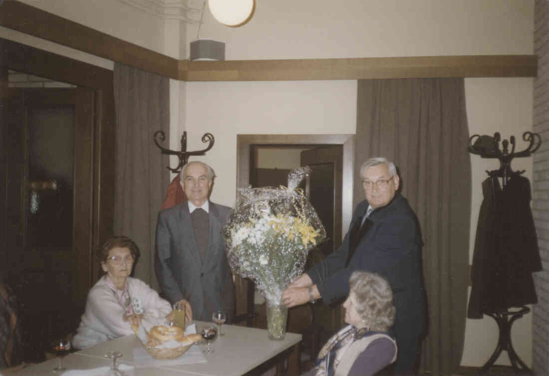 Eine Feier in der Taverne in der Heilig - Geist Kirche